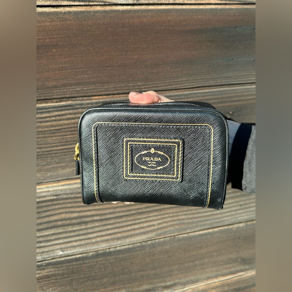 Prada zippered pouch